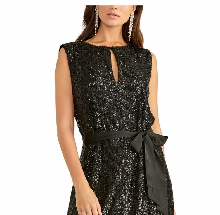 Rachel Rachel Roy Women's Sequin Dress Black Size XExtra Large