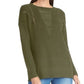 Rachel Roy Women's Textured Sweater Green Size Large
