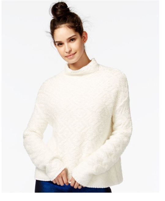 Rachel Rachel Roy Women's Cotton Turtleneck Top Brown Size Medium