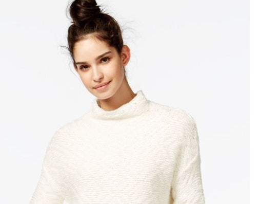 Rachel Rachel Roy Women's Cotton Turtleneck Top Brown Size Medium