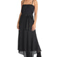 Rachel Roy Women's Isla Belted Asymmetrical Dress Black Size Extra Small