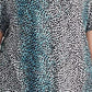 Rachel Roy Women's Plus Size Animal-Print Side-Slit Top Bright Blue Size 0X