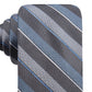 Ryan Seacrest Distinction Men's Bragg Slim Stripe Tie Blue Size Regular