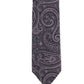 Ryan Seacrest Distinction Men's Gardenia Paisley Slim Silk Tie Pink Size Regular