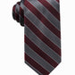 Ryan Seacrest Distinction Men's Andros Stripe Silk Tie Pink Size Regular