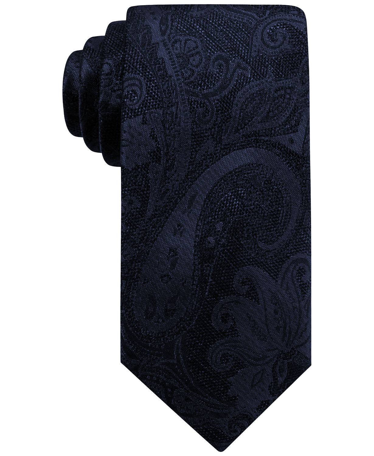 Ryan Seacrest Men's Aberdeen Paisley Tie Navy One Size