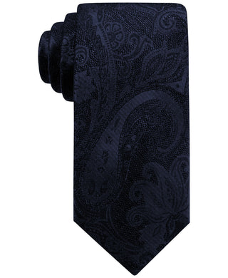 Ryan Seacrest Men's Aberdeen Paisley Tie Navy One Size