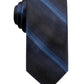 Ryan Seacrest Distinction Men's Leigh Slim Ombre Stripe Silk Tie Navy Size Regular