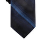 Ryan Seacrest Distinction Men's Leigh Slim Ombre Stripe Silk Tie Navy Size Regular