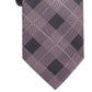 Ryan Seacrest Men's Clemson Slim Plaid Silk Tie Pink Size Regular