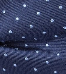 Ryan Seacrest Distinction Men's Fairfax Pindot Pre-Tied Bow Tie, Blue Size Regular