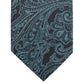 Ryan Seacrest Distinction Men's Wilson Slim Paisley Tie Blue Size Regular