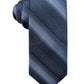 Ryan Seacrest Distinction Men's Lombardy Stripe Slim Tie  Blue Size Regular
