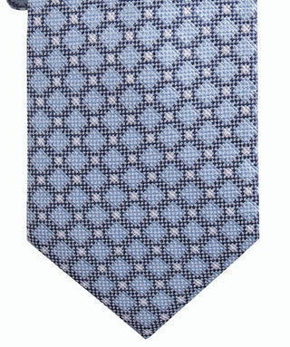 Ryan Seacrest Distinction Men's Bona Neat Slim Tie Brightblue Size Regular