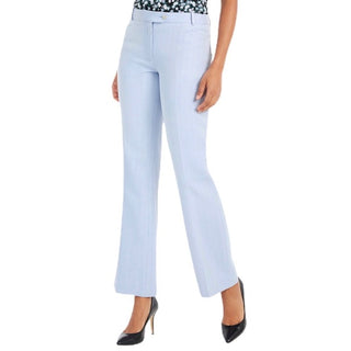 Calvin Klein Women's Modern-Fit Pants Blue Size 14
