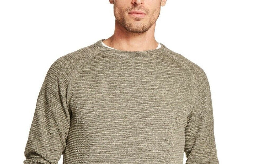 Weatherproof Vintage Men's Stonewashed Sweater Green Size Large
