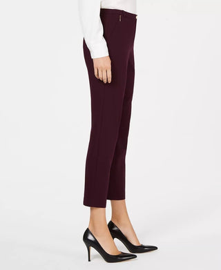 Calvin Klein Women's Skinny Ankle Pants Purple Size 4