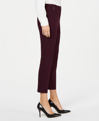 Calvin Klein Women's Skinny Ankle Pants Purple Size 2
