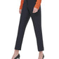 Calvin Klein Women's Twill Slim-Leg Pants Navy Size 14