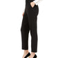 Calvin Klein Women's High-Waist Tuxedo Pants Black Size 14