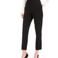 Calvin Klein Women's High-Waist Tuxedo Pants Black Size 6