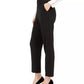 Calvin Klein Women's High-Waist Tuxedo Pants Black Size 6