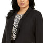 Calvin Klein Women's Parker Twill Blazer Black Size 16