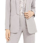 Calvin Klein Women's Parker Twill Blazer Gray Size 4