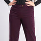 Calvin Klein Women's Modern Fit Trousers Purple Size 14