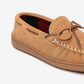 Gold Toe Men's Tie Moccasins Brown Size Large