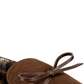 Gold Toe Men's Tie Moccasins Dark Beige Size Medium