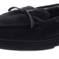 Gold Toe Men's Tie Moccasins Black Size Large