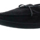 Gold Toe Men's Tie Moccasins Black Size Medium