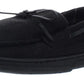 Gold Toe Men's Tie Moccasins Black Size Small