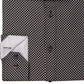 Society of Threads Men's Diamond-Print Performance Slim-Fit Dress Shirt Black Size Large