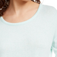 Crave Fame Women's Juniors' Cozy Tie-Front Top Green Size Large