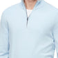 Calvin Klein Men's 1/4-Zip Sweater Light Blue Size Medium