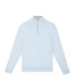 Calvin Klein Men's 1/4-Zip Sweater Light Blue Size Medium