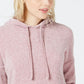 Hippie Rose Juniors' Chenille Hooded Sweater Pink Size Extra Large