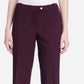 Calvin Klein Women's Petite Modern Fit Trousers Purple Size 8
