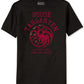 Ripple Junction Men's Game Of Thrones House Targaryen Graphic T-Shirt Black Size X-Large