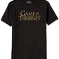 Ripple Junction Men's Game Of Thrones Men's Logo T-Shirt Black Size Small