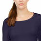 32 Degrees Women's Cozy Heat Underwear Top Blue Size Small
