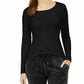 32 Degrees Women's Cozy Heat Underwear Top Black Size Extra Large