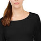 32 Degrees Women's Cozy Heat Underwear Top Black Size 2 Extra Large