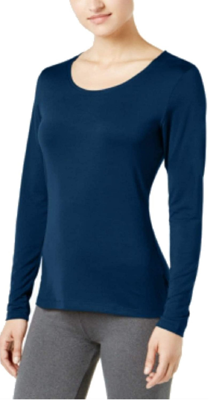 32 Degrees Women's Cozy Heat Underwear Top Blue Size Extra Small