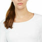 32 Degrees Women's Cozy Heat Underwear Top White Size Extra Large