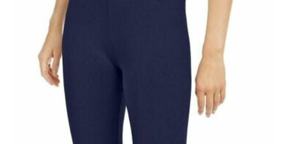 32 Degrees Women's Cozy Leggings Blue Size Small