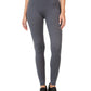 32 Degrees Women's Cozy Heat Underwear Leggings Charcoal Size Medium