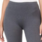32 Degrees Women's Cozy Heat Underwear Leggings Charcoal Size Medium